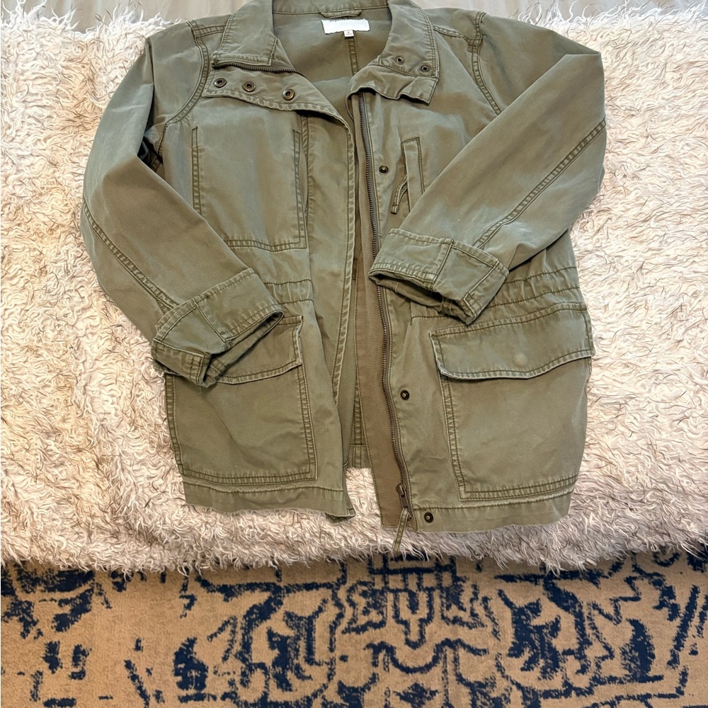 Madewell Olive Green Utility Jacket